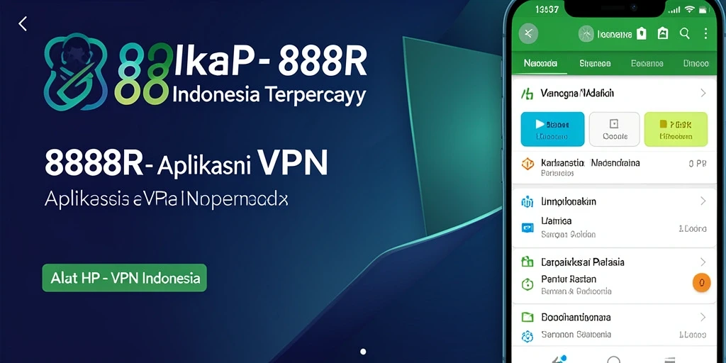 Tampilan antarmuka aplikasi 888R yang modern dan mudah digunakan.