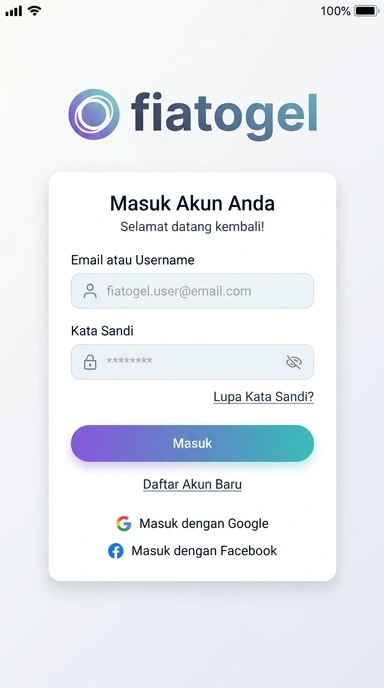 Panduan Masuk Akun Fiatogel untuk Pengguna Android